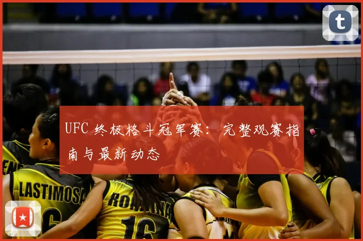 UFC 终极格斗冠军赛：完整观赛指南与最新动态